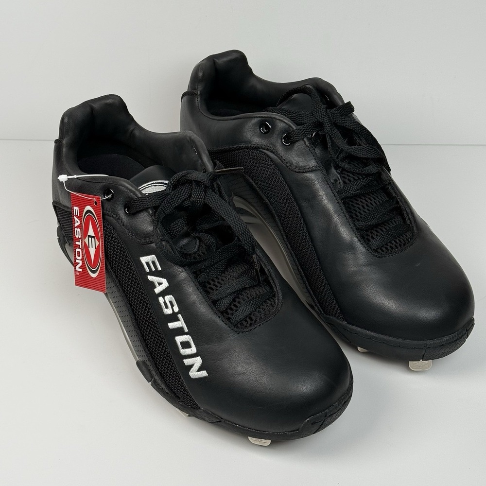 Easton Black Baseball Cleats Men's‎ 10 M33137 NWT